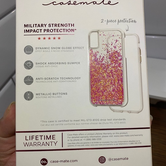 Case Mate NEW Waterfall Glow Iphone X Xs Case $39 - Picture 5 of 6